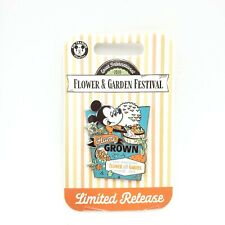 Disney Parks Mickey Epcot Flower & Garden Festival  Limited Release Pin New picture