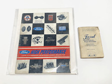 Vintage Ford Mustang Shelby High Performance Catalog Brochure + Parts Identifier picture