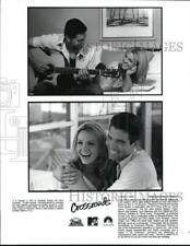 2002 Press Photo Anson Mount and Brittney Spears star in the film 