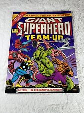 Marvel Treasury Edition #9 GIANT SUPERHERO TEAM-UP - Hulk, Spider-Man Oversized picture