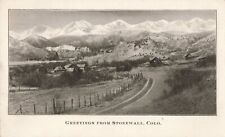 Greetings from Stonewall, Colorado CO Houses Mountains - c1905 Vintage Postcard picture