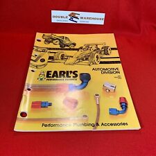 1982 Earl's Performance Products Catalog Plumbing Accessories Auto Division  picture