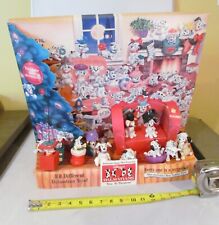RARE 1991 DOUBLE SIDED McDONALDS 101 DALMATIONS STORE DISPLAY-17 DOGS TOTAL picture