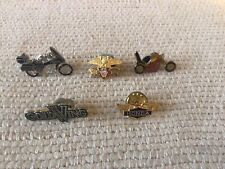 Vtg Honda Gold Wing Motorcycle 5 Lapel Pins Lot  picture