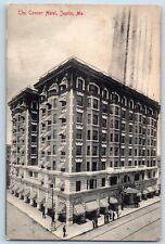 Joplin Missouri MO Postcard Connor Hotel Exterior Building c1911 Vintage Antique picture