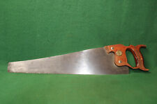 Good User Vintage DISSTON K-3 PACEMAKER 9 TPI Hand Saw Inv#SC25 picture