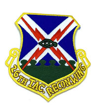 26th Tactical Reconnaissance Wing Patch – Plastic Backing, 3.5