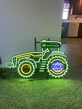 30'' Farm Tractor Equipment Machine Beer LED Neon Light Lamp Sign With Dimmer picture