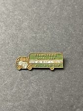 Rare Vintage Teamsters 1951 Jul Aug Sep Local 287 Truck Pin Gold Tone w/Enamel picture