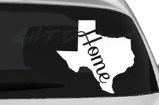 Texas Home Vinyl Decal Sticker, Austin, Houston, Dallas, USA, San Antonio, State picture