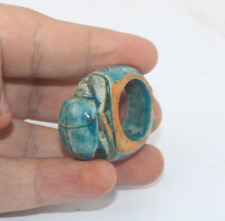 RARE ANCIENT EGYPTIAN ANTIQUE SCARAB Pharaonic Old Egyptian Ring picture