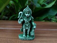 Green colour Lord hanuman sculpture gift statue Hanumantha god hanuma home decor picture