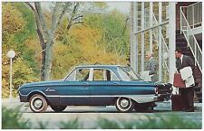 1962 Ford FALCON Fordor DELUXE Sedan Dealer NOS Promotional Postcard Unused Ex ^ picture