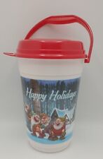 Walt Disney World Happy Holiday Snow White Souvenir Popcorn Bucket with Lid picture