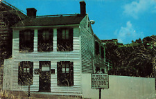 Hannibal MO Missouri, Mark Twain Boyhood Home, Vintage Postcard picture