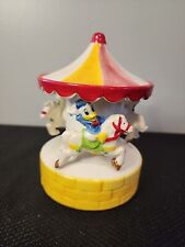 Rare Vintage 60-70 Walt Disney Production Japan Musical Porcelain Merry-go-round picture