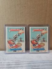 Topps 1987 Garbage Pail Kids-458a and 458b - Dental Hy GENE/RUDY Canal picture