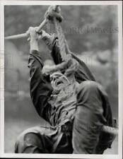 1966 Press Photo A cadet during his training at West Point Military Academy picture
