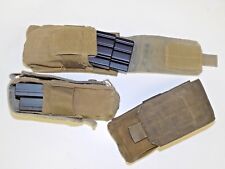 Fire Force USMC Round Double Mag Pouch in Coyote - USGI - Qty 3 picture