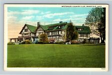 Mansfield OH-Ohio, Westbrook Country Club, Exterior, Vintage Postcard picture