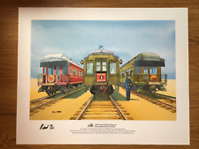2005 Nat'l Railroad Museum Membership Print by Gil Reid signed 581/1750 picture