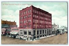 1908 Exterior First National Bank Building Grand Forks North Dakota ND Postcard picture