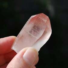 1.8in 36g Isis Face Strawberry Pink Lemurian Seed Quartz Crystal Starbrary, Serr picture
