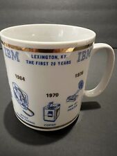 IBM 20th Anniversary Coffee Mug Collectible picture