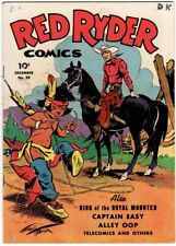 Red Ryder Comics No 29, December 1945, Strip reprints picture