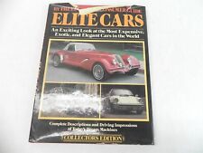 VINTAGE ELITE CARS BY THE EDITORS OF CONSUMER GUIDE HARDCOVER BOOK ELITE CARS picture