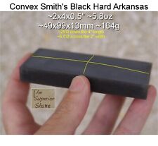 Intentionally Convex Vintage Smith's Black Hard Arkansas Stone Razor Hone picture