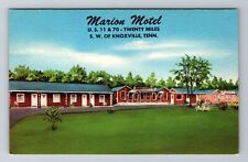 Knoxville, TN-Tennessee, Marion Motel Advertising Antique, Vintage Postcard picture
