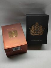 Empty Clive Christian perfume box with magnetic lid and booklet picture