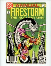 Firestorm Annual #4 Comic Book 1986 VF- Newsstand DC comics picture