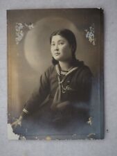 Vintage PhotoY1935-36, Japanese High School Girl, 10025 picture