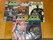 The Punisher #1-5 Newsstands 1st Solo Limited Series (Marvel Comics 1985) picture