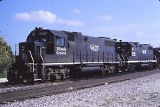 Original Kodak Railroad Slide IC Illinois Central #9627 & 9628 picture