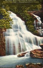 Postcard, Water Falls Path Harrison State Park, Pennsylvania's, Grand Canyon picture