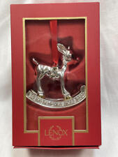 2023 Lenox Baby's 1st Christmas Rudolph Ornament 894465 New Mint in Box picture