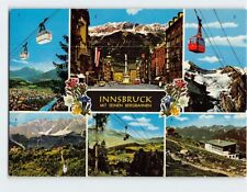 Postcard Mountain Railways Olympiastadt/Olympic City 6020 Innsbruck Tirol/Tyrol picture