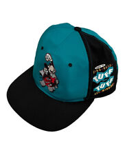 Mickey Unlimited Snapback Hat Cap When the Going Gets Tuff Gets Winning Vtg 90's picture