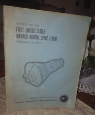 Vintage NASA Results of the First United States Manned Orbital Space Flight 1962 picture