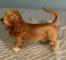 Bassett Hound Dog Figurine 4 1/2