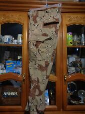 DESERT STORM US DCU ARMY 6 Color Desert Camo Combat Pant X SMALL REG NEW W/ OUT picture