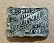 Jack Daniels Whiskey Rich Mellow Hand Made VTG Old No 7 Belt Buckle Serial #’d picture