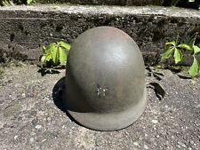 Vintage WW2 WWII US Army Air Force M1 Steel Helmet With MSA Liner MAKE OFFER picture