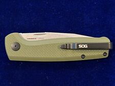 SOG Terminus SJ OD Green Knife (TM1004) GREAT PRICE picture