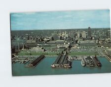 Postcard Aerial View of Toronto Harbour & City Skyline Toronto Ontario Canada picture