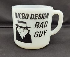 Vintage Anchor Hocking Micro Design Bad Guy 