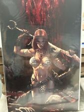 RED SONJA EMPIRE OF THE DAMNED #1 STAN YAK VIRGIN COVER A +COA 329/333 picture